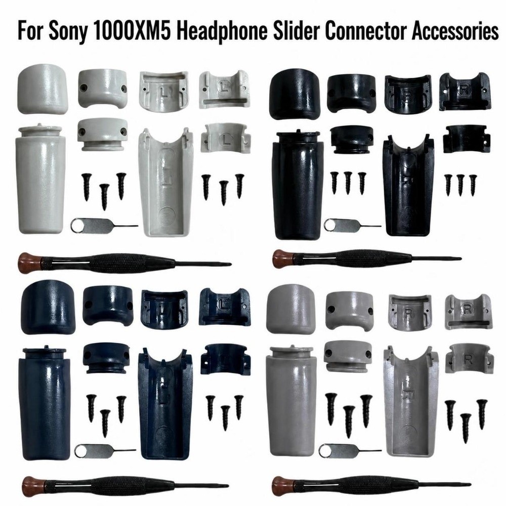 Sony Headphone Wh-1000Xm5 - طقم إصلاح مفصل سماعة الرأس البلاستيكي،