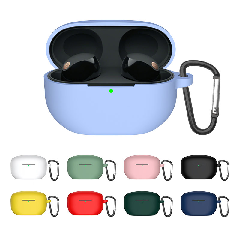 Sony Headphone Wf-1000Xm5 - حافظة لسماعات سوني WF-1000XM5 من السيليكون