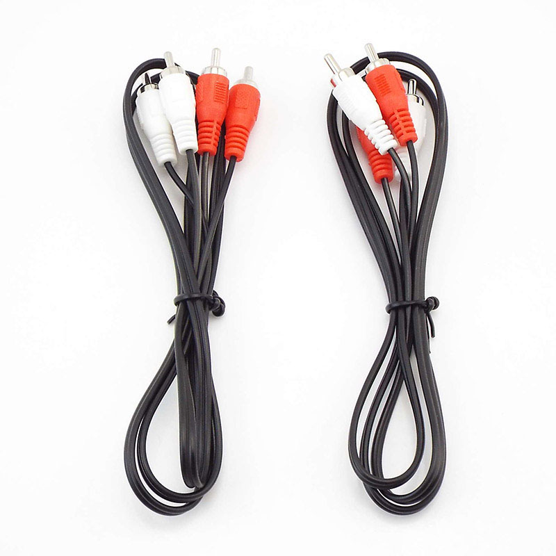 Audio Splitter Y - كابل موصل ستيريو صوتي مزدوج 2RCA