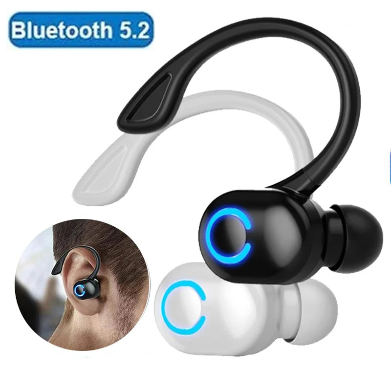 Bluetooth Headset On Ear - سماعة بلوتوث 5.2 لاسلكية، سدادات أذن