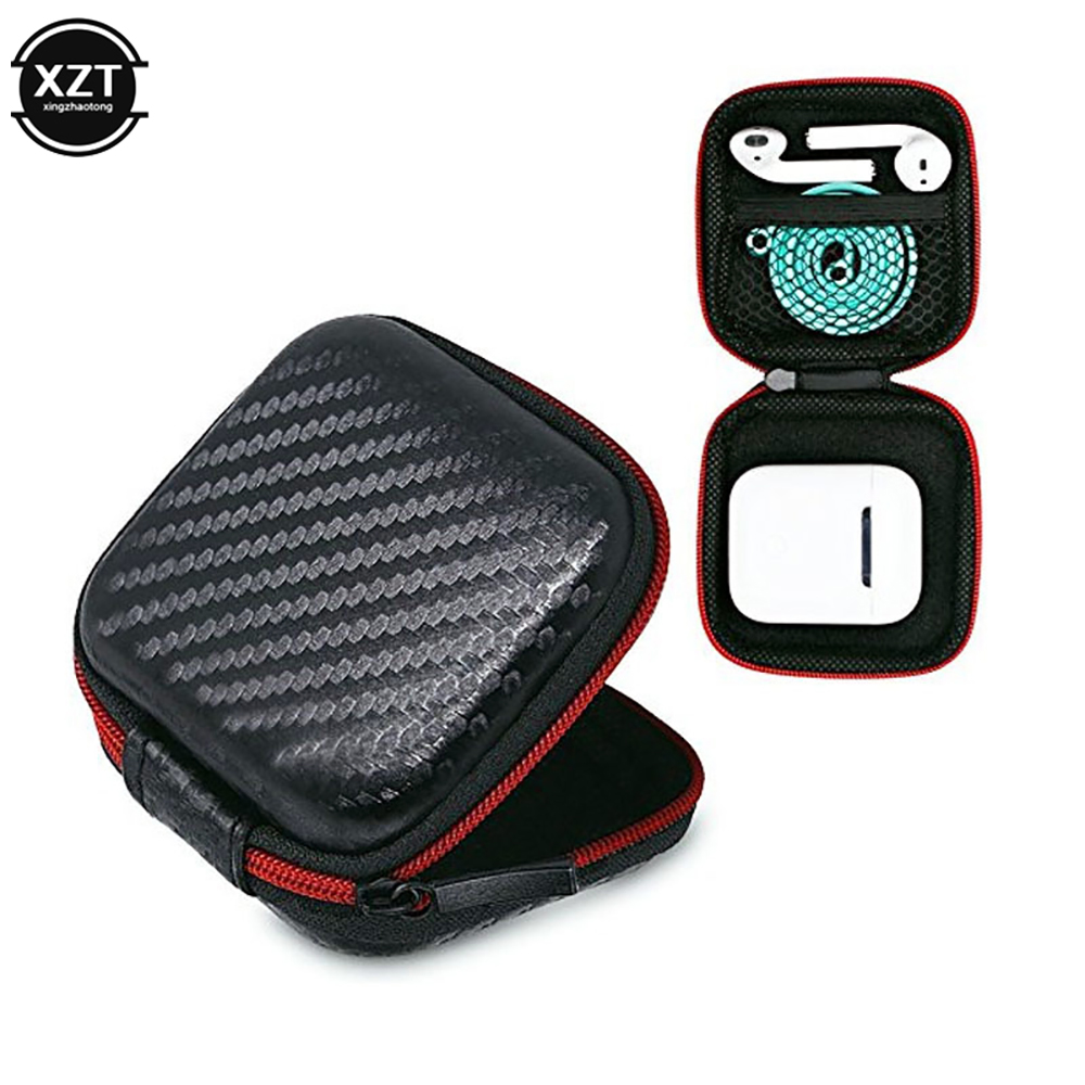 سماعة حقيبة صغيرة سستة مربع صن - مراجعة Headphone Case Hard وسعره